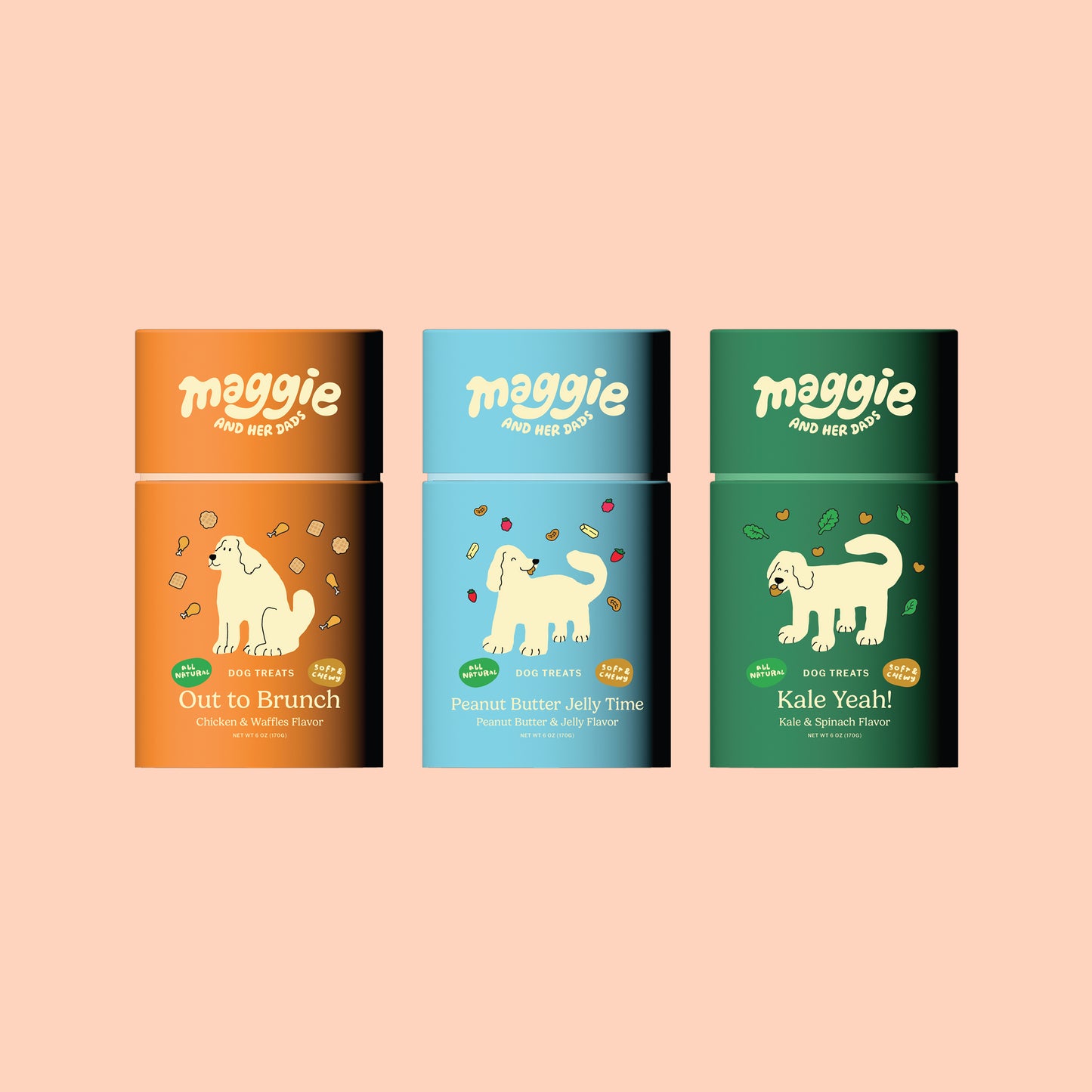 Dog Treat Trio